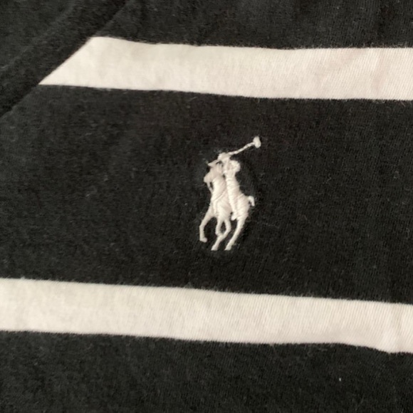 POLO Ralph Lauren striped v neck shirt - Picture 3 of 4